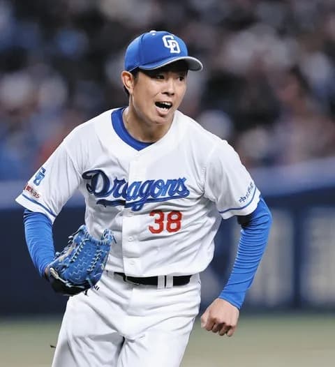 中日松葉貴大（34）6勝3敗1.61