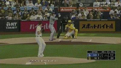 大谷翔平、第一打席で６試合連続安打となるツーベースヒット！！！！！！！！！！！