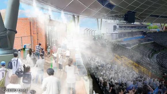 【朗報】ベルーナドーム「暑さ対策用意しました」ｗｗｗｗｗｗｗｗ