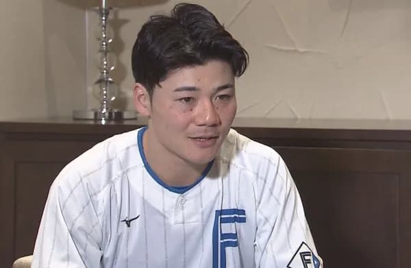 日ハム清宮、ソフトバンク近藤から打撃アドバイス受ける