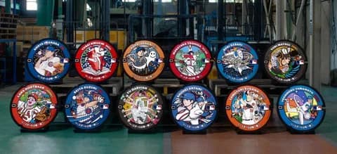 この夏はメジャーリーガーの『聖地巡礼』へ MLBデザインのマンホールカバーが日本各地に登場