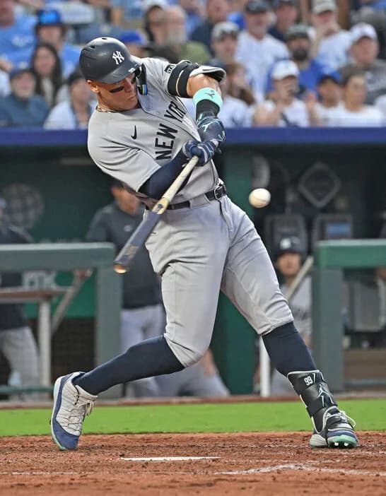 アーロン・ジャッジ　打率.398　24本塁打　OPS1.272　得点圏打率.444