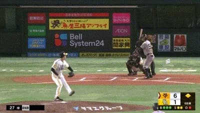 【ソフトバンク対巨人2回戦】巨人、6回表1アウト二塁から若林のタイムリーツーベースでリードを再び6点に広げる！！！！！！！！！