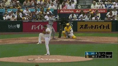 大谷翔平、第五打席で８試合連続安打となるスリーベースヒット！！！！！！！！！！！！！！