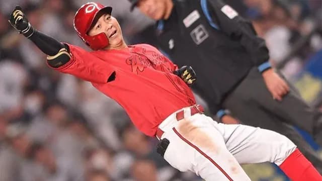 カープ大盛穂、ロッテ種市から同点2点タイムリー！今季初スタメンで3打点の大活躍！！