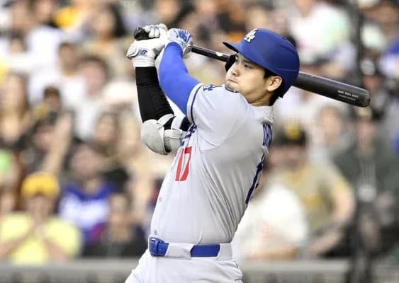 【悲報】大谷翔平さん、９試合連続ノーアーチ…MLB公式サイト発表の最新パワーランキング5位になる