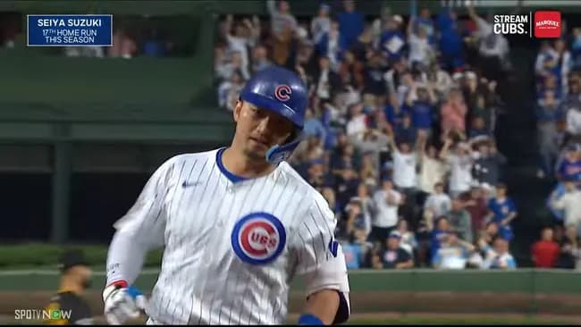 鈴木誠也17号ホームランｗｗｗｗｗ