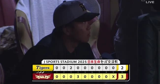 阪神ワーストタイ４連敗　悪夢の４戦連続逆転負け　エース村上でも止まらない…対楽天は５連敗