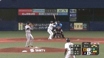 【オリックス対巨人1回戦】オリックス、3回1アウト満塁から森友哉の2点タイムリーで逆転！！！！！！！！