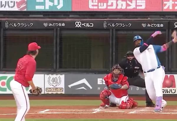 【速報】日ハムレイエス、第14号2ランHRｷﾀ━━━━(ﾟ∀ﾟ)━━━━!!