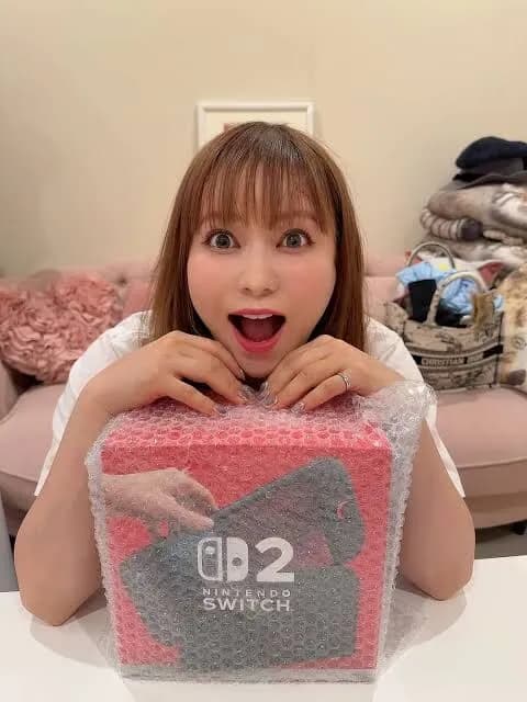 【朗報】中川翔子さん、無事Switch 2を手に入れる👐ｗｗｗｗｗ