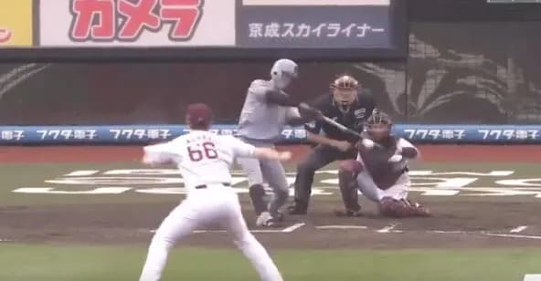 【朗報】中野、追加点となるタイムリー内野安打！3点目が入り楽天と2点差へ