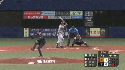 【オリックス対巨人3回戦】巨人、７回表にキャベッジと甲斐のタイムリーで２点を返す！！！