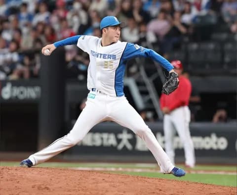 【日本ハム】柳川大晟が３者連続三振の好救援「狙って取れたんでよかった」　今季初勝利