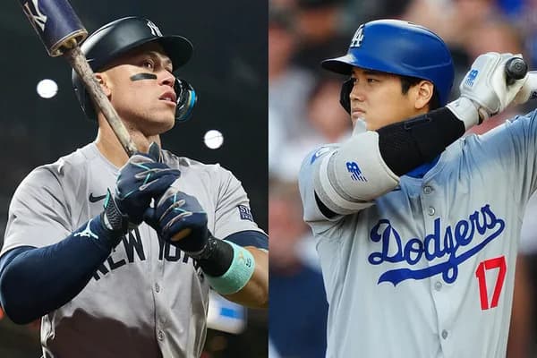 ジャッジ26本 ローリー26本 大谷25本 シュワバー22本