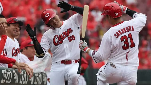 カープ大盛穂、SB有原のノーヒットノーラン阻止打！パ最多勝投手の記録を阻止