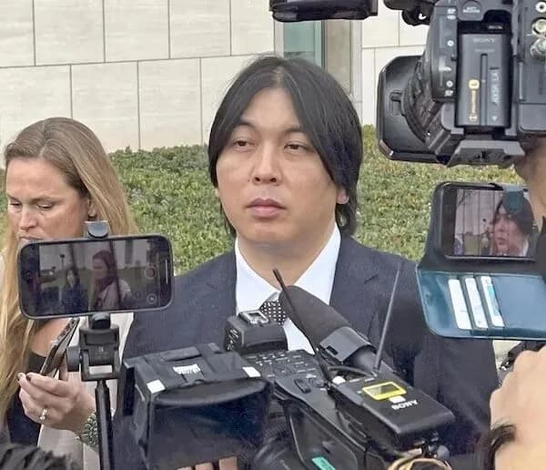 水原一平被告、ペンシルベニア州の連邦刑務所に収監される