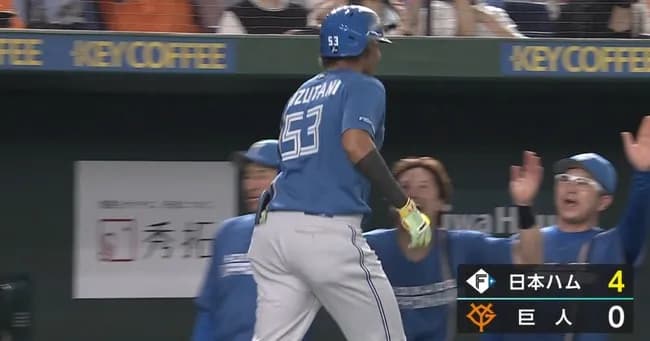 巨人・井上温大、いきなり3被弾を浴びる