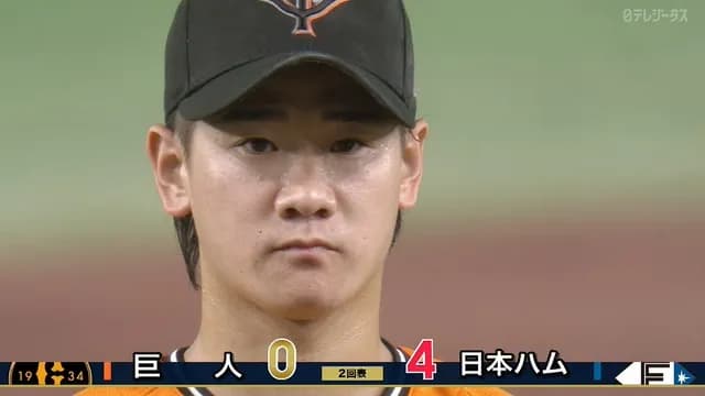 巨人・井上、1イニング3被弾ｗｗｗ