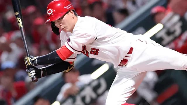 カープ大盛穂(覚醒の予兆あり)はスタメン固定で育てるべき？現在は左右の投手などで流動的な起用法