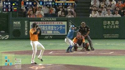 【巨人対日本ハム2回戦】日本ハム、５回表２アウト三塁から上川畑のタイムリーで１点先制！！！！！！！！