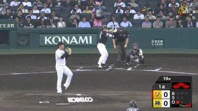 【阪神対ソフトバンク1回戦】ソフトバンク、初回1アウト満塁から栗原の併殺崩れの間に三塁ランナーが生還し1点先制！