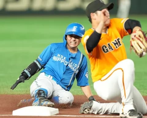 【日本ハム】上川畑大悟が先制の右翼線適時二塁打「気合でいきました」