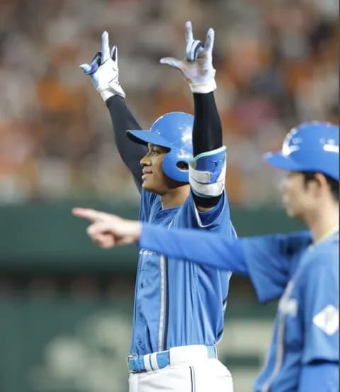 【日本ハム】左前適時打の万波中正「思い切っていきました」