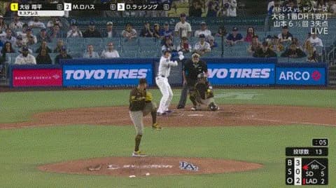 パドレス・スアレス、大谷に１６０キロの報復死球で退場