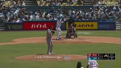 大谷翔平、第四打席無死満塁で走者一掃タイムリースリーベース！！！！！！！！！！！！！！！