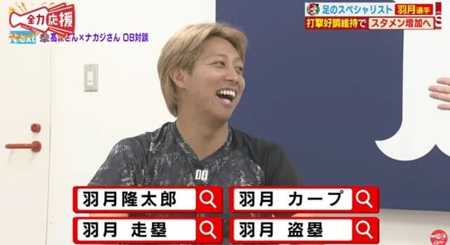 カープ羽月が『エゴサーチ』で使っているワード一覧ｗｗｙｗ