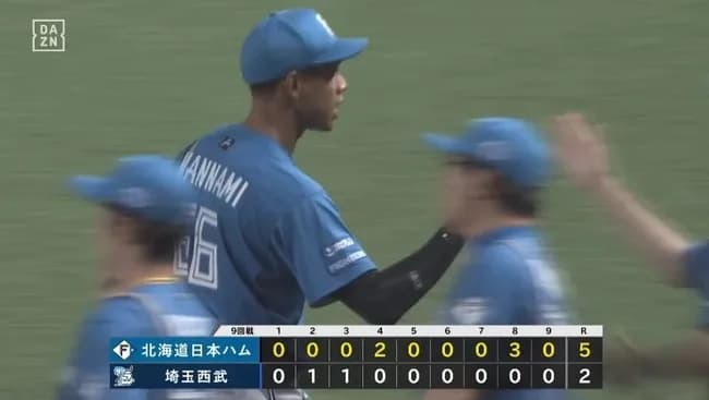 【西武対日本ハム9回戦】日本ハムが５－２で西武に逆転勝利！万波が千金勝ち越し打！伊藤はトップ独走８勝目！西武今井は四回途中にアクシデントで緊急降板