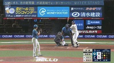 【西武対日本ハム9回戦】西武・渡部聖弥、日本ハム・伊藤大海から復帰初戦で第５号ソロホームラン！！！！！！！！！！！！