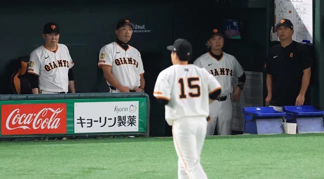 阿部監督　大勢の緊急降板「大丈夫だと思います」杉内コーチ「明日普通に行けると思います」