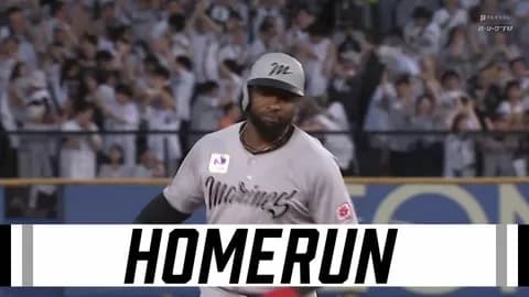 ポランコ、再昇格後に即第5号ホームランきたぁぁぁ！！ロッテがリードを4点へ広げる！！