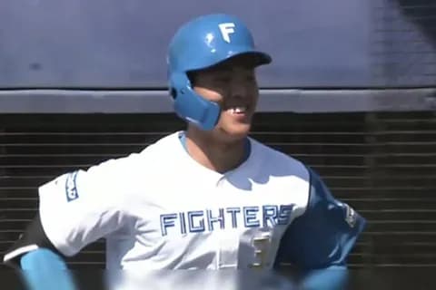 【日本ハム】ドラ1柴田獅子が衝撃のプロ1号