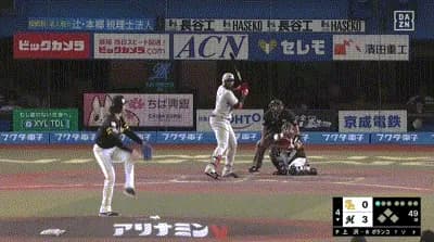 【ロッテ対ソフトバンク10回戦】ロッテ・ポランコ、一軍復帰戦でソフトバンク・上沢から第５号ソロホームラン！リードを４点に広げる！！！！！！！！！！！！！