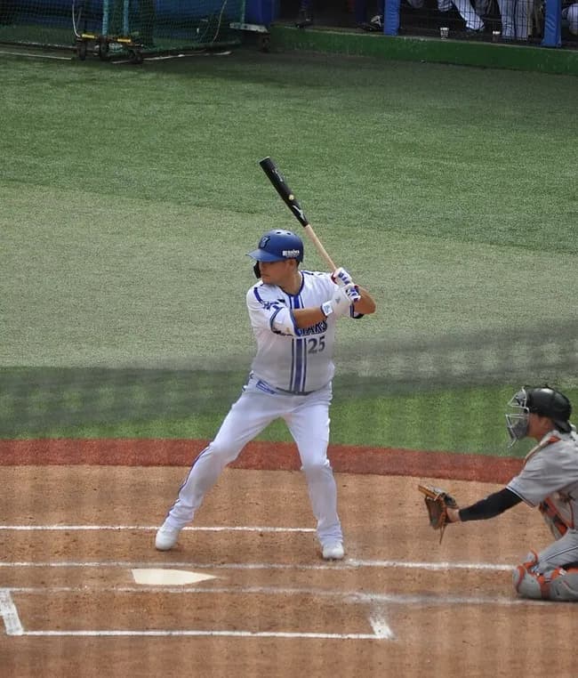 筒香嘉智(33) .186 6本 10打点 出塁率.270 超打率.407 OPS.677←正直な感想
