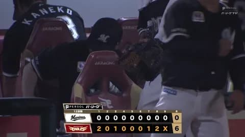 7月1日　楽天６－０ロッテ　初回から失点許しその後も相手ペース…打線は手も足も出ずまたも完封負けで連敗