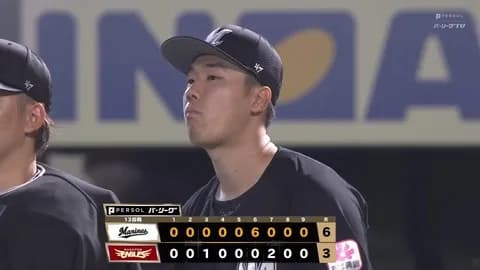 7月2日　楽天３－６ロッテ　打線が6連打など打者一巡の猛攻！先発木村が7回途中3失点の力投で先発初勝利！