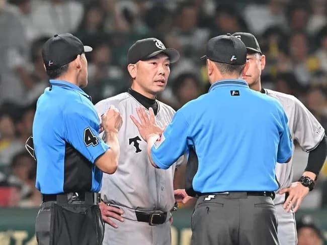 巨人　阿部監督の退場で吉本審判員「投手交代と思っていた」リクエストへの抗議だったため退場処分「本人も納得して」