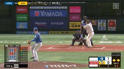 【ソフトバンク対日本ハム12回戦】ソフトバンク・山川、逆転サヨナラタイムリーツーベース！リクエストで判定が覆り逆転サヨナラ勝ち！！！！！！！！！！！！！