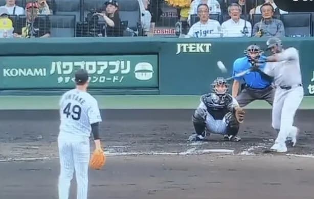 阪神・大竹、71km/hのスローボールをオコエ瑠偉に投じた結果wwwwww