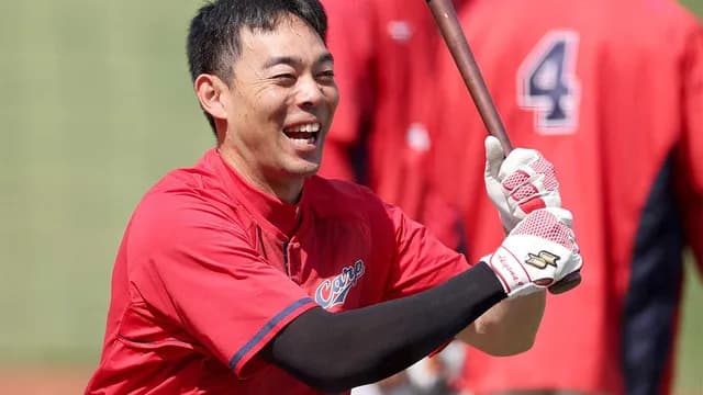 カープ秋山翔吾、打率.235 1本 1打点←主に代打で出場