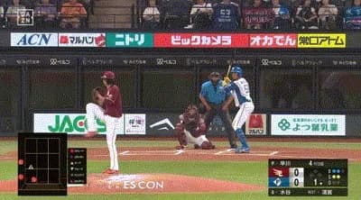 【日本ハム対楽天12回戦】日本ハム・水谷瞬、楽天・早川から第6号先頭打者ホームラン!!!!!!!!!!!!!!!!