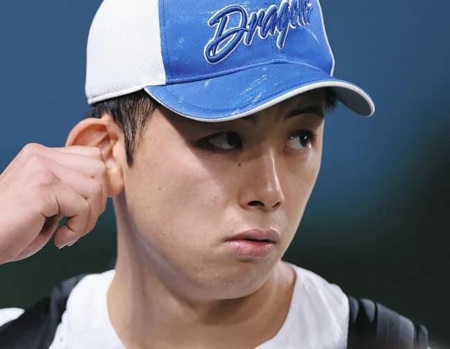 中日・井上監督、松山晋也の抹消は「上半身の不具合。それ以上の詳しいことは言えない」