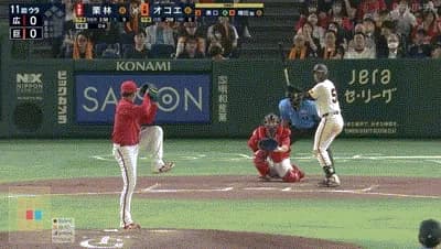 【巨人対広島13回戦】広島・菊地、ファインプレー！！！！！！！！！！！！！