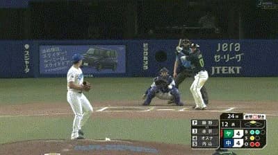 【中日対ヤクルト13回戦】ヤクルト・赤羽、延長１２回に今季第１号勝ち越し２ランホームラン！！！！！！！！！！！！！！！！