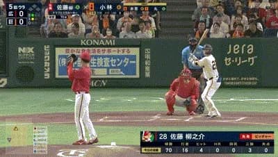 【巨人対広島15回戦】巨人・小林、ヒット！！！！！！