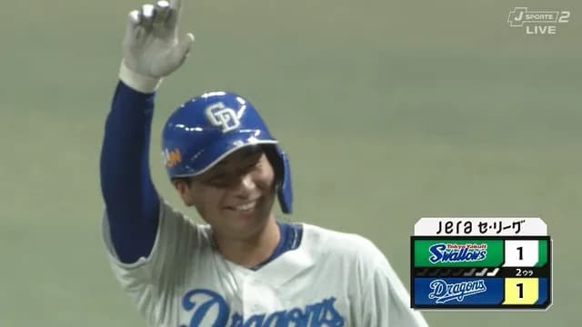【奇襲】 中日・石伊、あの日の山本泰寛がやりたかった2アウトからのセーフティースクイズ成功！！